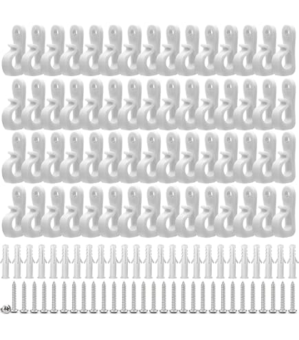 URAQT Kabelclips, kabelhouder, voor bureau, netsnoer, USB-oplaadkabel, oplader e