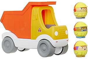 Little Tikes Toddle Tots Haul Away Dump Truck - Toddler Playset - Dump Truck & 3 Character Figures for Pretend Play - Toy for Toddlers and Kids - Suitable for Girls and Boys Ages 1-5 Years