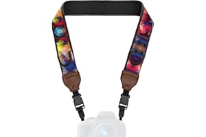 USA Gear TrueSHOT Camera Strap, Accessory Bags and Quick Release Fasteners Compatible with Mirrorless Instant Cameras from Canon, Nikon, Sony and Other DSLR Cameras