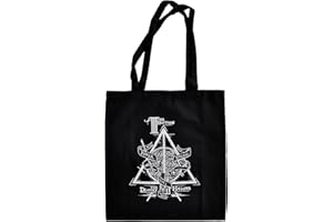 Elbenwald Harry Potter Tre Fratelli Sacchetto di Cotone Nero