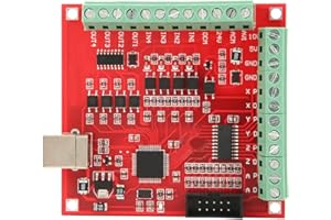 SEAFRONT USB Interface Controller Karte Breakout Board CNC Bewegungssteuerung 100 kHz Mit Jog Handler für Gravierfräsmaschine Schrittmotortreiber Fräsmaschine Interface