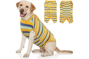 Kuoser kombinezon chirurgiczny dla psów, koszulka do powrotu do zdrowia po operacji dla kobiet/szczeniaka, antypolizanie kostium ochronny urazy brzucha dla zwierząt domowych