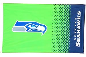 Forever Collectables Seattle Seahawks Fade Flag
