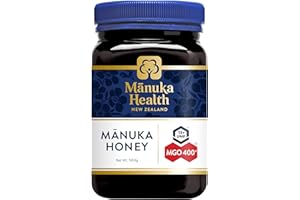 Manuka Health Miele di Manuka MGO 400+ | Miele con alto contenuto di metilgliossale - In barattolo e sigillato - 500 g