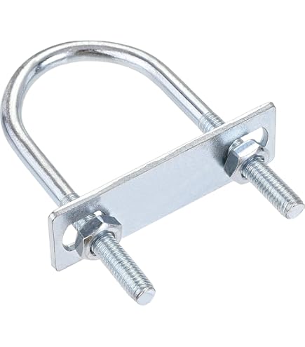 PATIKIL U-Bügelschrauben M8x76mm - 2er Pack Edelstahl 304 Für Boot & Anhänger