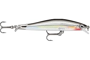 Rapala - Esca da Pesca Artificiale Spinning Ripstop - Esca di Simulazione per Pesca in Acqua Dolce con Doppio Labbro - Profondità di Nuoto 1.3-1.6m - Prodotta in Estonia