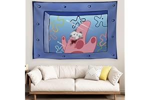 Sidesea Anime Wall Tapestry for Bedroom Decor, Funny Cartoon Wall Hanging Blanket Backdrop Posters and Flag Decorations