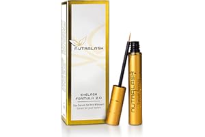 NUTRACOSMETIC Nutralash Fórmula para Pestañas 2.0 - Serum para Pestañas Largas en Sólo 6-8 Semanas I Serum para el Crecimiento de Pestañas I Crece Pestañas/Alargamiento I Made in Germany I 1ml