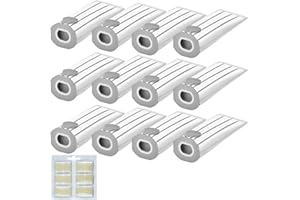 SIUHEN 12 Bolsas Aspiradora Compatibles con Vorwerks Kobold VK7 FP7 Bolsas Aspiradora Kobold VK7 Bolsa Aspiradora Compatibles con Vorwerk Kobold Repuesto para Aspiradora Bolsas Aspirador Kobold VK7 + 6 Chips