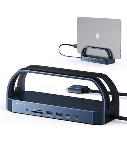 Brydge Vertical Docking Station Compatible with 13 Inch MacBook