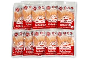‎HEATPAXX HeatPaxx Fußwärmer | 5, 10, 15, 30 und 40 Paar | EXTRA WARM | Hauchdünne Zehenwärmer, Wärmepads | für unterwegs und daheim
