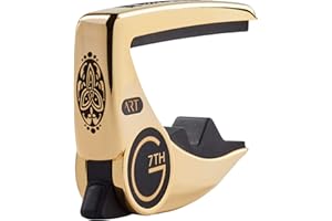 G7th Performance 3 Kapodaster für Akustikgitarre, keltisches Gold, G7P3CELTICGD