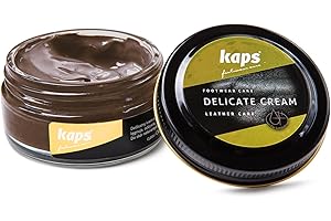Kaps Delicate - Krem do Pielęgnacji Obuwia, Intensywna Ochrona i Odżywianie Skóry, 70 kolorów
