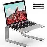 BONTEC Laptop Ständer, Ergonomischer Laptop Ständer für Schreibtisch, Notebook-Ständer Kompatibel mit den meisten 10-17,3-Zol