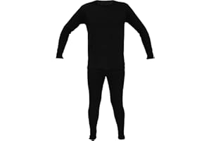 Britwear Kids Official Thermal Winter Warm Underwear Full Set Long John Bottom and Long Sleeve Top