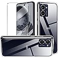 2-in-1 Case For HMD Pulse Pro/ HMD Pulse Plus / HMD Pulse case Cover with 1 Pack Tempered Glass Screen Protector for HMD Pulse Pro Slim Fit Soft TPU Shockproof Anti-Scratch Phone Case Cover - Clear