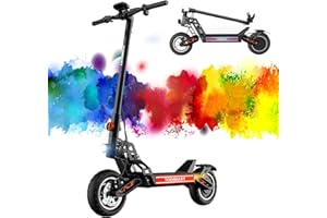 TODIMART Monopattino Elettrico Adulto, G2 Motore da 500W, Autonomia di 45/70-90KM, 48V/10.4Ah 20.8Ah, Carico Massimo 130/150 kg, Pneumatici Da 10 Pollici, Scooter Elettrico Pieghevole(G2/S9/S13)