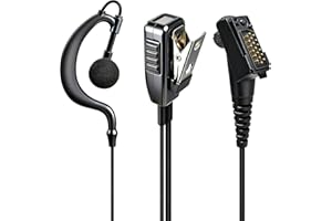 HYS TPH900 Micro-Casque Tubulaire Compatible avec Airbus TPH-900 TETRAPOL (H1-TPH900)