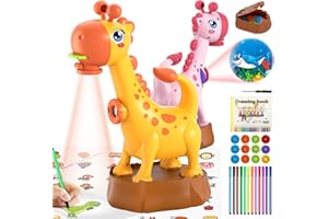 Proyector de dibujos CS COSDDI para niños, proyector 2 en 1 para proyectar y dibujar con 96 patrones, regalo niños de 4, 5, 6 y 7 años tanto