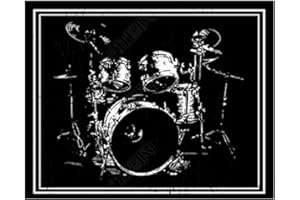 ZXHH Tapis Antidérapants Carrés pour Tapis De Batterie Tapis De Tambour De Protection Tapis Insonorisé pour Kits De Batterie électronique Grosse Caisse Caisse Claire Et Autres Jeux De Bases