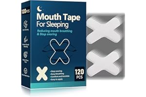 HEPHBOARD Mouth Tape for Sleeping - 120 Strips Sleep Tape - Anti Snoring Aids for Men & Women - Mouth Strips - Supports Nasal Breathing and Anti Snoring Device - Snore Stopper - Comfortable Sleep Mouth Tape