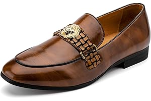 MEIJIANA Scarpe Casual da Uomo in Ecopelle Scarpe Mocassino Scarpe Formali da Uomo Mocassini