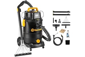 Vacmaster VK1330PFR Odkurzacz 3 w 1 do czyszczenia dywanów na mokro i sucho, 30l, 1300 W, odkurzacz z funkcją rozpylania