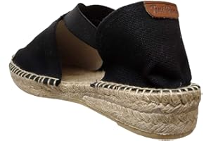 TONI PONS, Elastic, Mujer Alpargata Negro