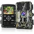 HAZA Trail Camera 58MP 2” Huge Screen 2.7K HD Game Hunting Camera with Night Vision Motion Activated IP66 Waterproof Outdoor Deer Wildlife Camera Field Night Cam for Backyard/Tree/Farm (greener)