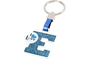 BC CORONA BCCorona Porte-CLÉS Lettre E Bleu