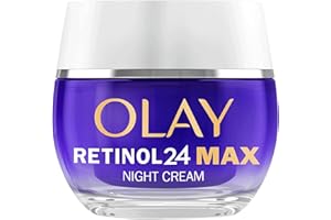 Olay Retinol 24 MAX* Crema de Noche Hidratante Facial, Cuidado de la Piel con Vitamina E Antioxidante, +40%* Glicerina. Cuidado de la Piel Well-aging de Noche: Suaviza, Renueva e Hidrata, 50 ml