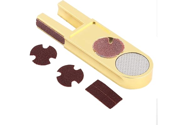 Keenso Tondeuse de Pointe de Queue, Outil d'entretien pour Queue de Billard Accessoire Multifonctionnel en Acier en Forme de U pour Outil de Réparation de Pointe de Queue