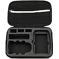 ALEOHALTER Drone Carrying Case for DJI Mavic Mini 2 Drone, Portable EVA Shockproof Drone Storage Case, Waterproof Travel Outdoor Hard Case, Hard Carrying Case Storage Bag, Drone Accessories (Black)