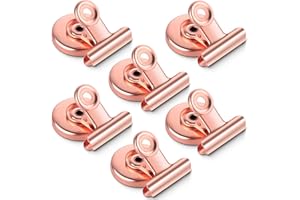Grtard 6er Pack magnetische Clips für Kühlschrank, Starke Kühlschrankmagnet-Clips für Kühlschrank, Whiteboard, Büro, Schule, Küche.…