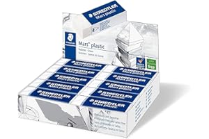 Staedtler, Rettangolare, Gomma, bianco,20