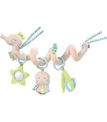 Fehn Muziekdoosje, baby, slaaphulp, knuffel met zachte melodie De maan