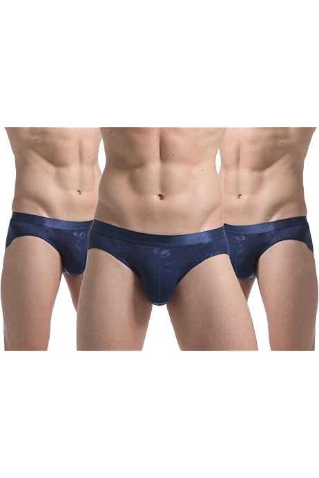 Slip Homme String En Soie Glacée Taille Basse - Taille Recommandée 40-80kg - Neuf