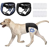 Mutandine Igieniche Per Cane Femmina - Riutilizzabili, Lavabili, Taglia S Per Piccoli Cani - Foto 5