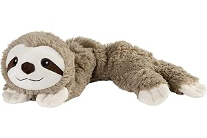 ‎WARMIES Warmies® Wärmekissen/Schal "Hot Pak Faultier" Hirse Lavendelfüllung 50cm 770g (exklusives Warmies-Design für Greenlife Value)