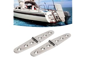 Kombinera Heavy Duty Gångjärn med Marine Gångjärn 316 Rostfritt Stål Båt Hårdvara för Dörrport, Shed och Lada