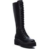 Modelisa - Botas Militares Altas Plataforma con Córdon para Mujer :  Amazon.es: Zapatos y complementos