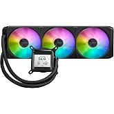 ASUS PRIME LC ARGB LCD ALL-IN-ONE CPU SIVI SOĞUTUCU, KESKİN EKRANLA CPU VE GPU BİLGİLERİ, Y&Uuml;KSEK PERFORMANSLI ASETEK POMPA, D