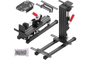 JUYEER Soporte de escritorio universal HOTAS para Logitech X52/X52 Pro/X56/X56 Rhino/Thrustmaster Warthog A10C Throttle/Winwing Orion/T16000M FCS/TCA Officer Pack Airbus/VKB Gunfighter MKIII