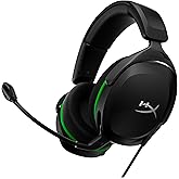 HyperX Cloud X Stinger 2 Core, Auriculares, Brazalete para Juegos de Xbox, Brazalete sobre la Oreja con micrófono, función gi