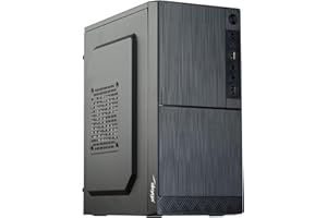Micro ATX Akyga AK35BK Gehäuse 2X USB 2.0 schwarz ohne PSU