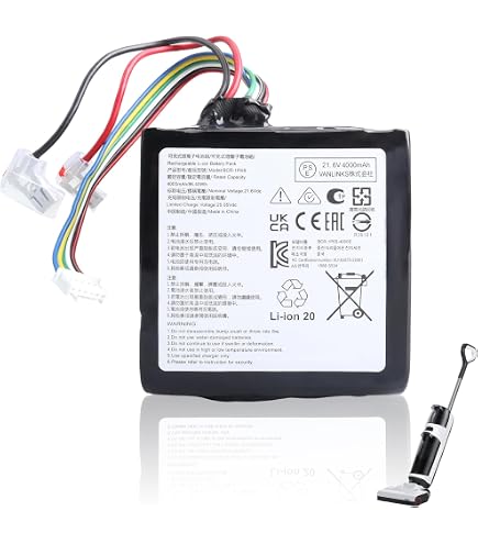 Replacement Battery for Roborock A10 Plus BCR-1P6S-4000DHS/HX Replacement Battery for Roborock A10 Plus BCR-1P6S-4000DHS/HX