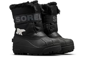 Sorel Niños Unisex Botas de Invierno Childrens Snow Commander