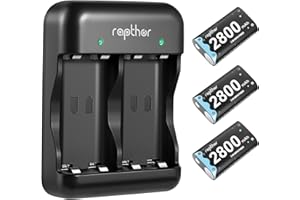 Rapthor Rechargeable 2800mAh Xbox One Controller Battery Pack with Charger for Xbox One S/Xbox One X/Xbox Series S/X Wireless Controller