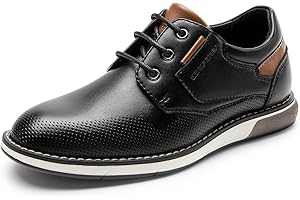 Bruno Marc Boy's Casual Dress Oxford Comfort Slip-On Smart Shoes Uniform Formal Fashion Sneaker for Kids