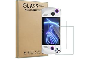 AOKUMA Protector de Pantalla para ASUS Rog Ally/ROG Ally X, [2 Unidades] Cristal Templado para ASUS Rog Ally Fácil Instalación, Sin Burbujas, Alta Definicion, 9H Dureza, Anti-Arañazos